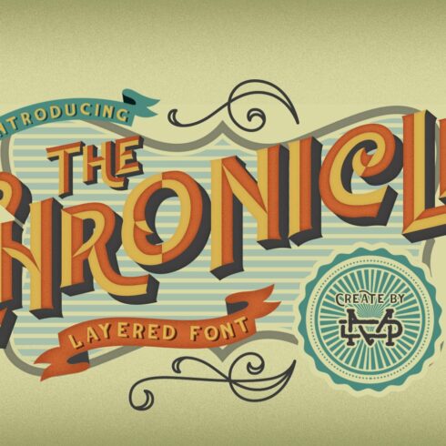 The Chronicle - Blackletter Typeface cover image.