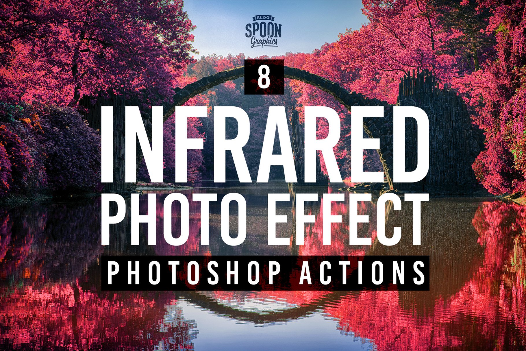 Infrared Photo Effect Actionscover image.
