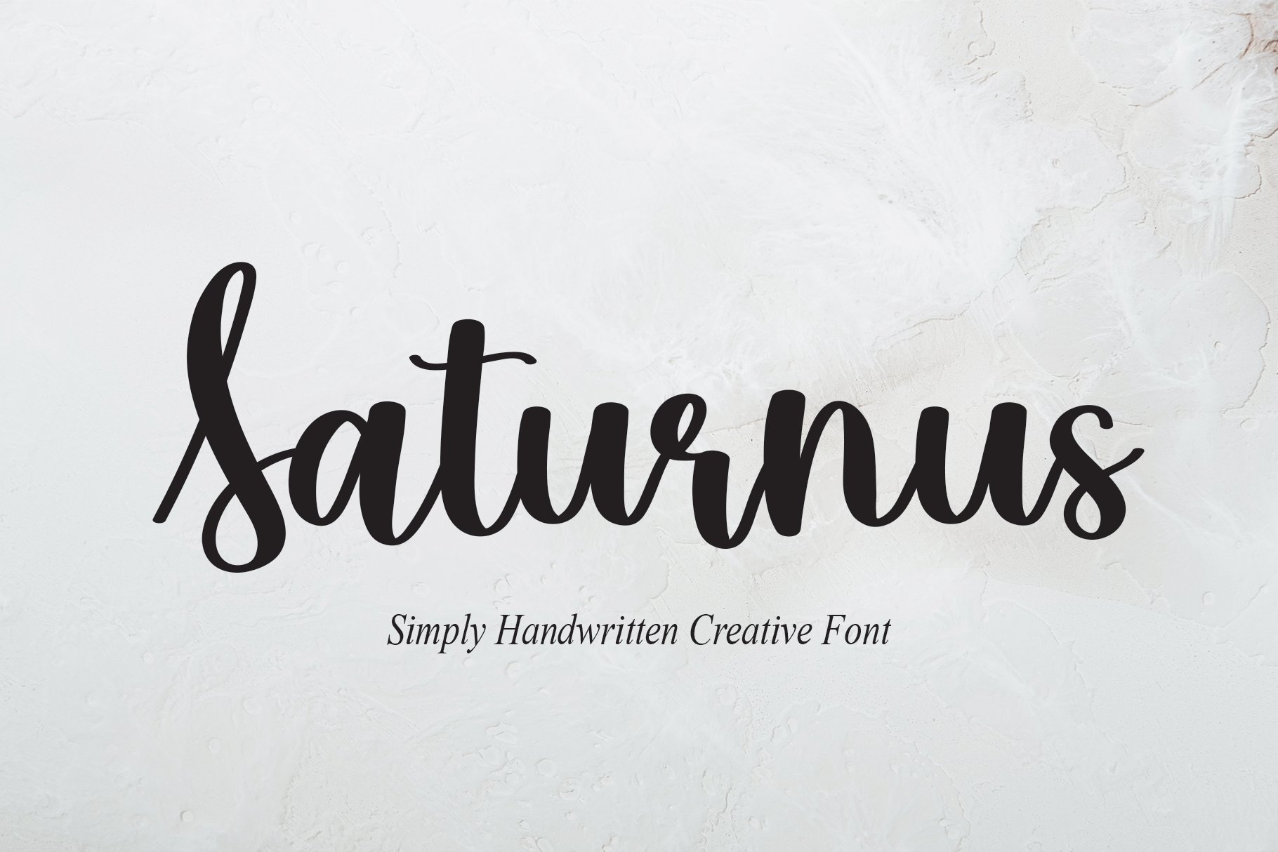 Saturnus | Script Font cover image.