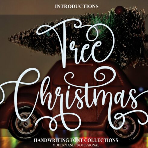 Tree Christmas | Script Font cover image.