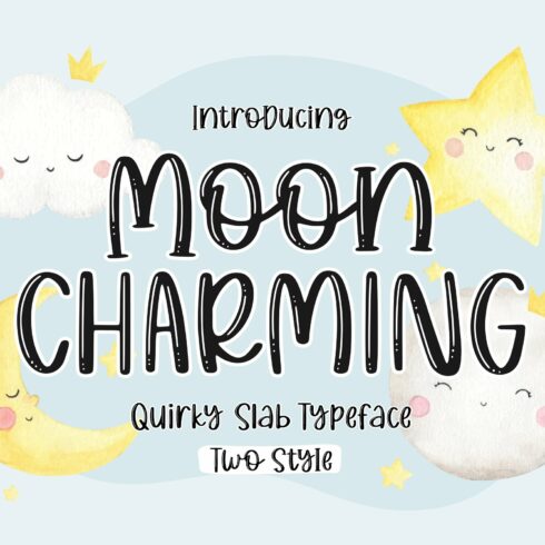 Moon Charming Font cover image.