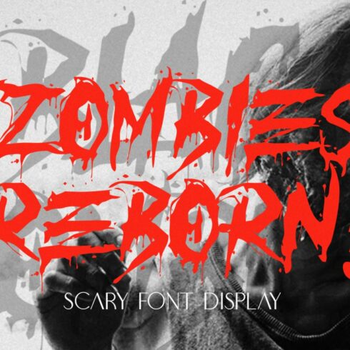 REBORN ZOMBIES FONT cover image.