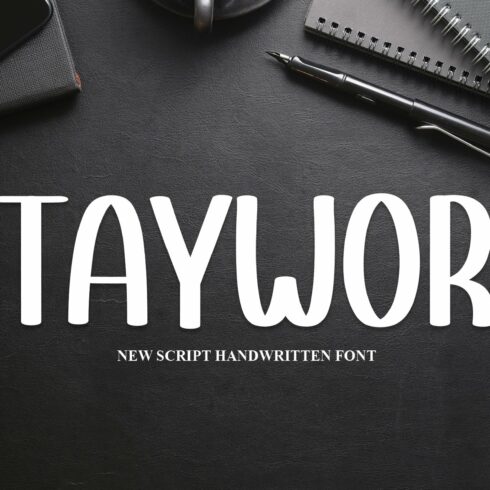 Staywork | Script Font cover image.