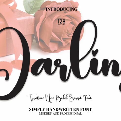 Darling | Script Font cover image.