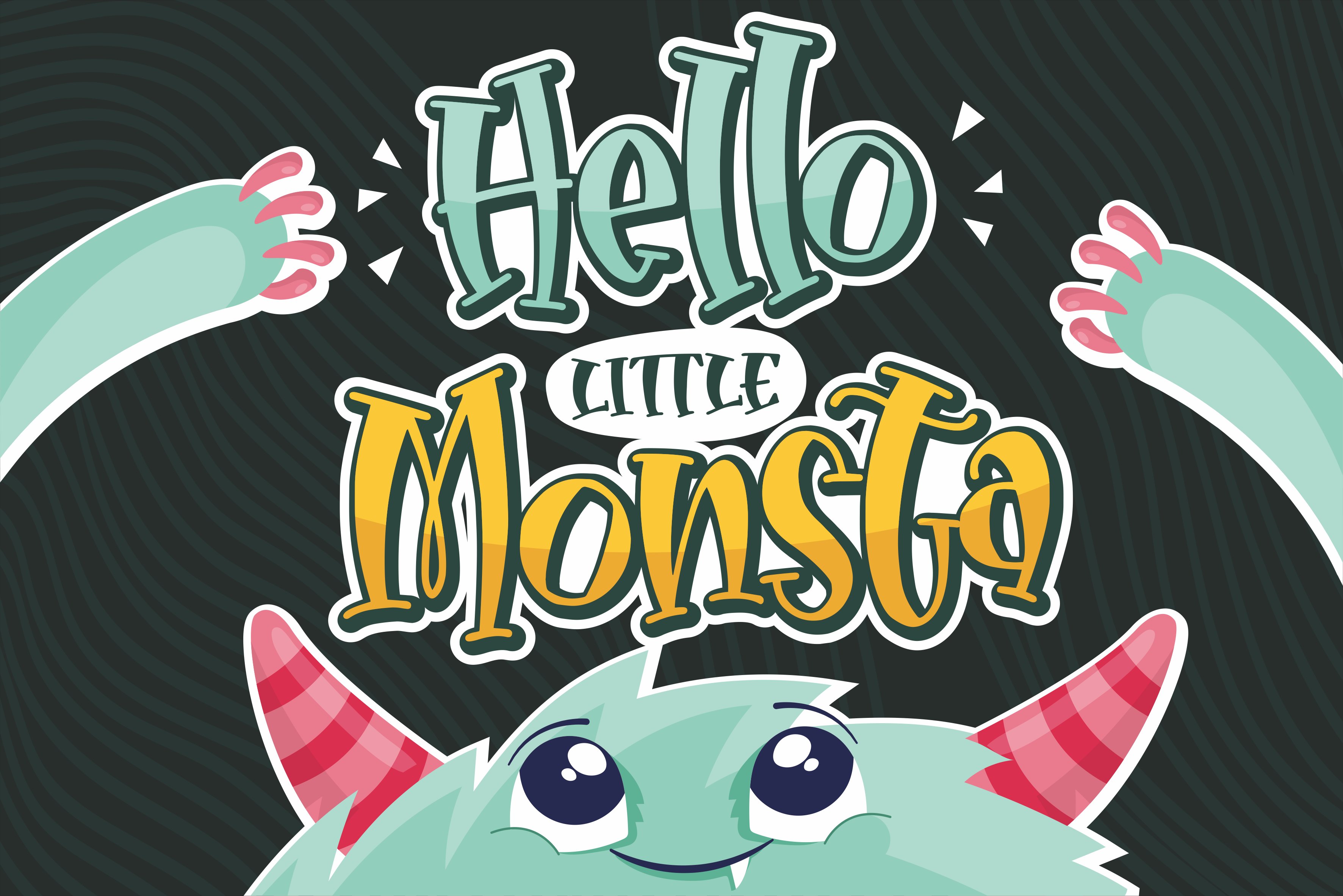 Hello Little Monsta cover image.