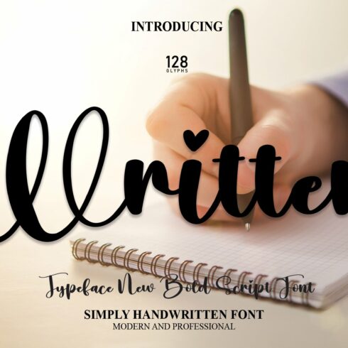 Written | Script Font cover image.