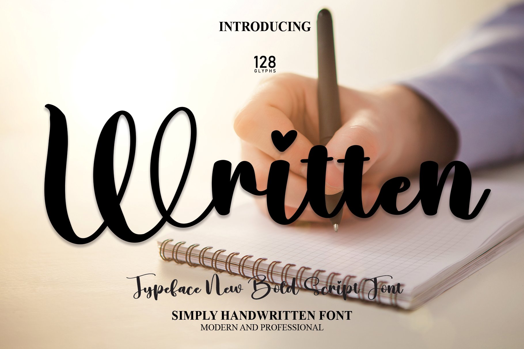 Written | Script Font cover image.