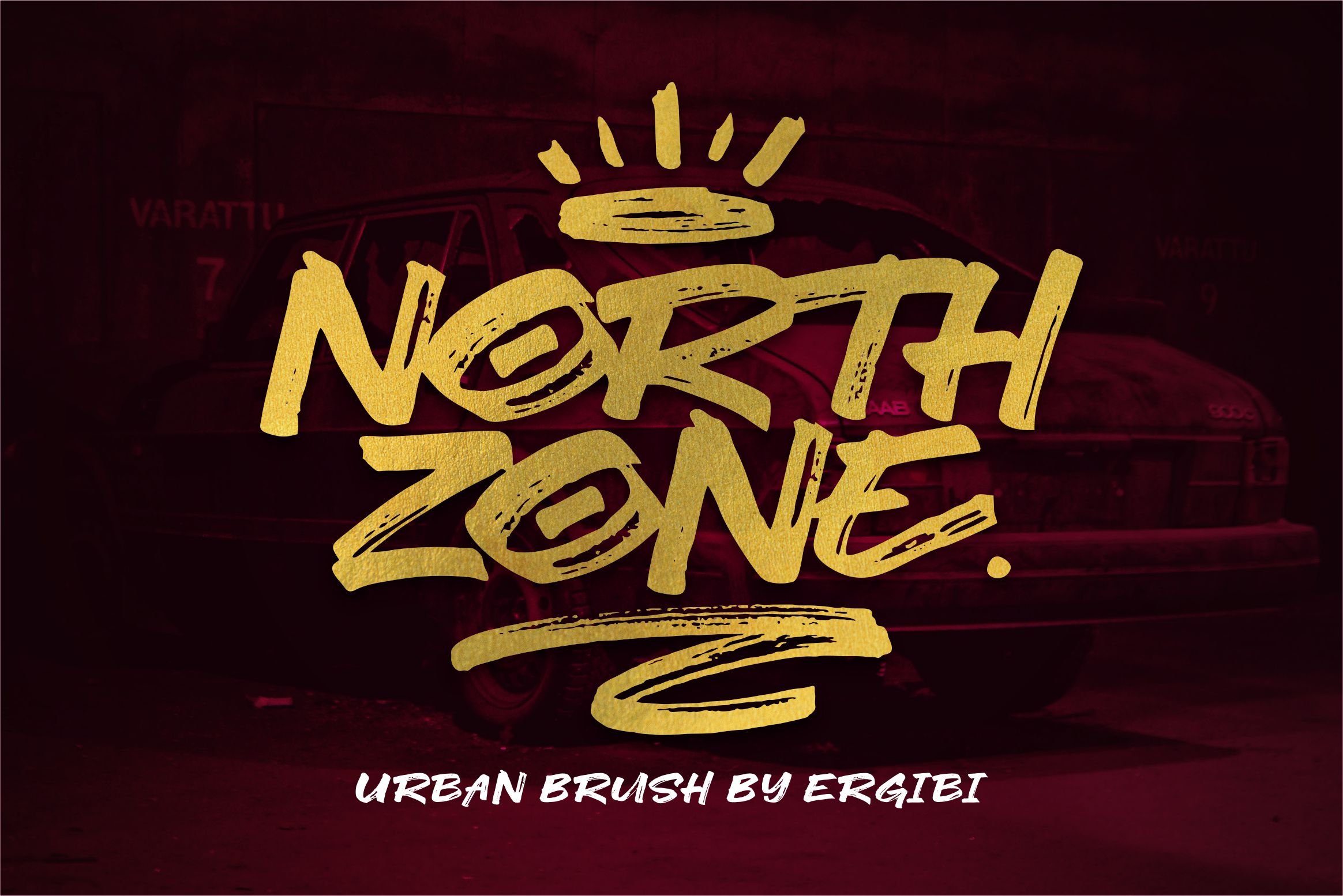 NORTH ZONE. //Urban Brush// cover image.