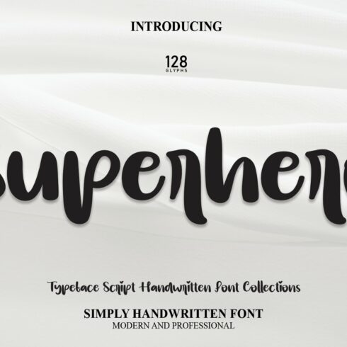 Superhero | Script Font cover image.