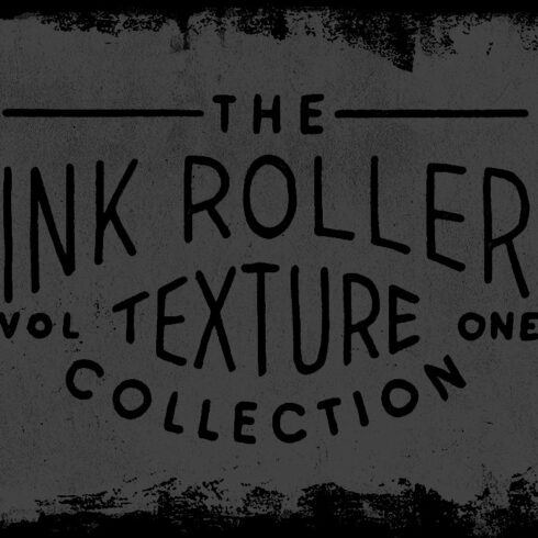 Ink Roller Texture Collection VOL. 1cover image.