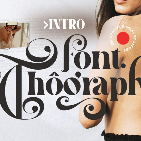 Font Thography cover image.