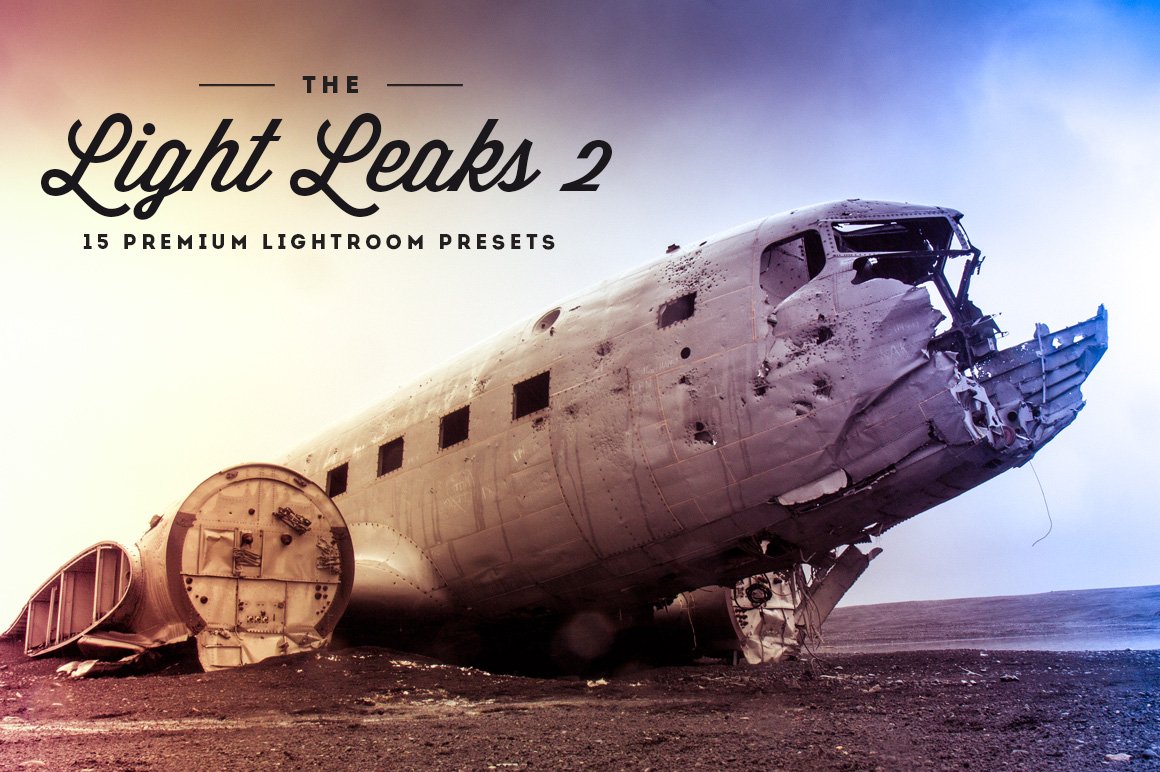 Light Leaks Vol.02- Lightroom Presetcover image.