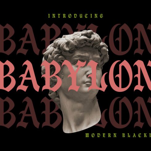Babylon | Modern Blackletter cover image.