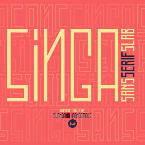 Singa - Family Font cover image.