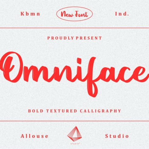 Omniface Font cover image.