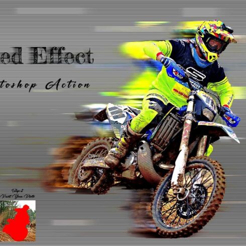 Speed Effect Photoshop Actioncover image.