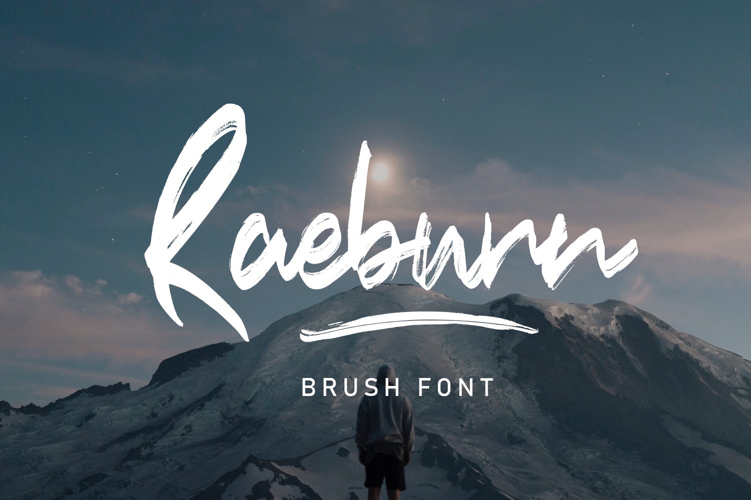 Raeburn - Handwritten Font cover image.