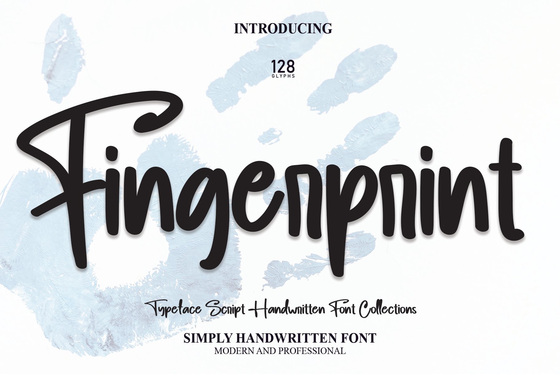 Fingerprint | Script Font cover image.