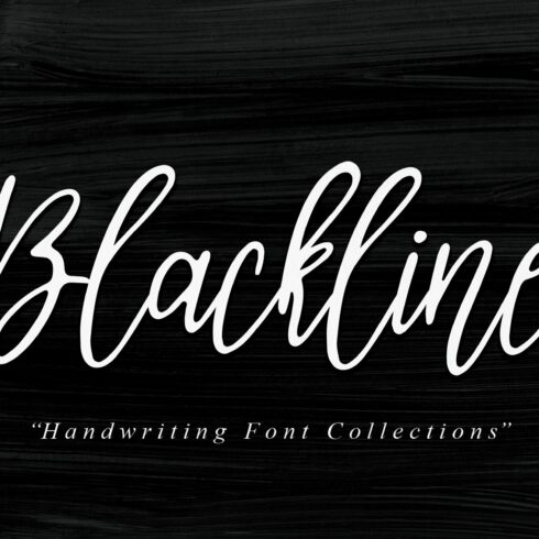 Blackline | Script Font cover image.