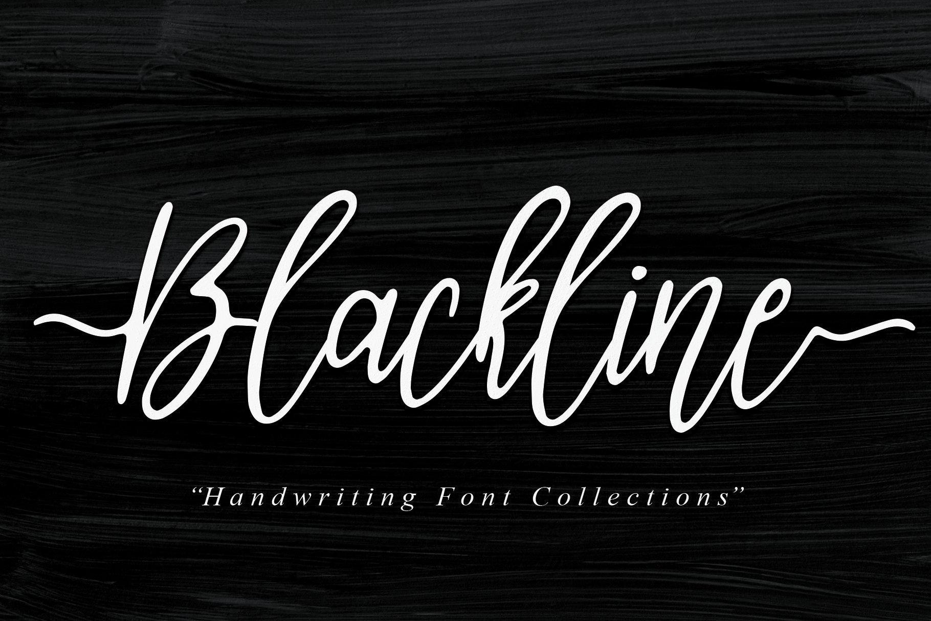 Blackline | Script Font cover image.