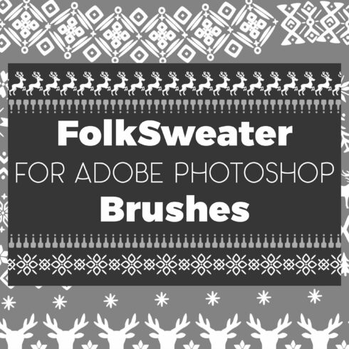 Folk Sweater Brushes for Photoshopcover image.