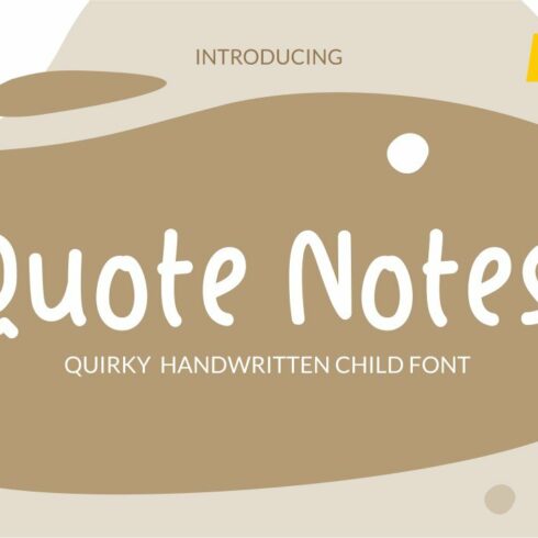 Quote Notes Quirky Handwritten cover image.