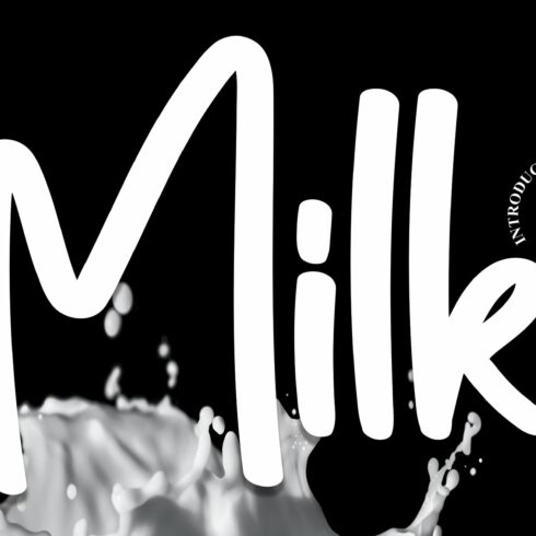 Milk | Script Font cover image.