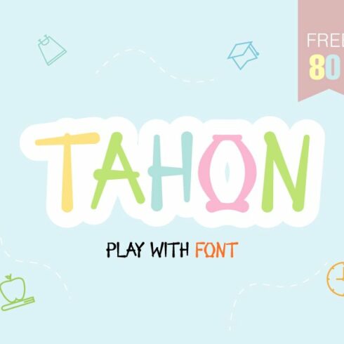 Tahon | Display Font cover image.
