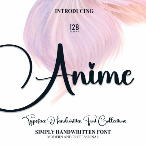 Anime | Script Font cover image.