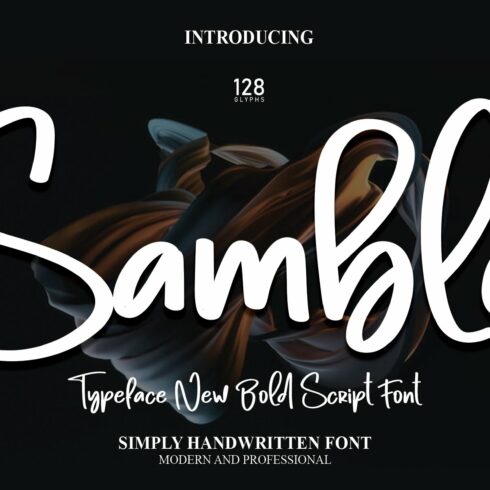 Samble | Script Font cover image.