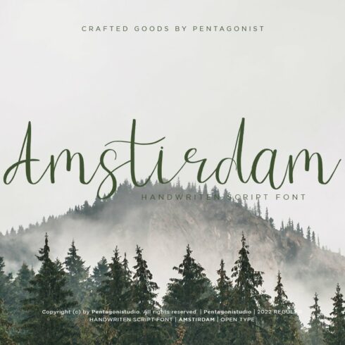 Amstirdam | Handwritten Scriptcover image.