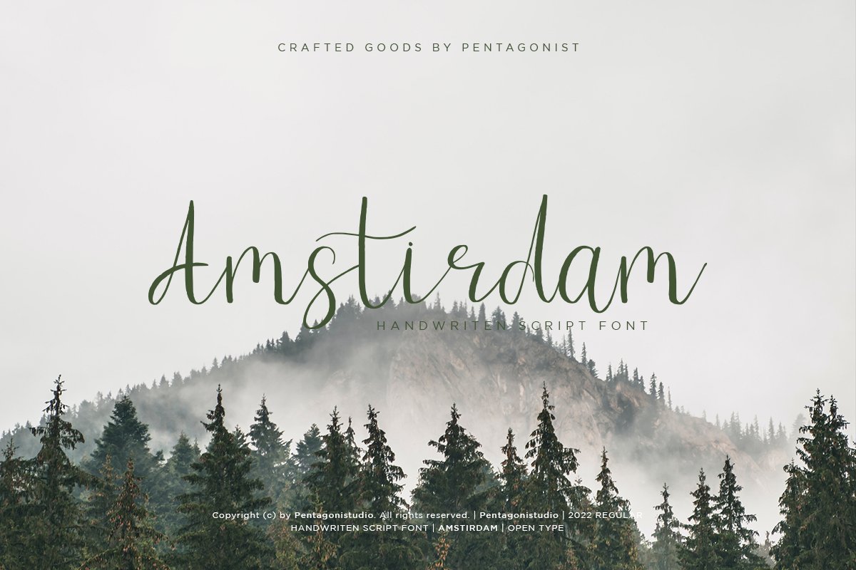 Amstirdam | Handwritten Scriptcover image.