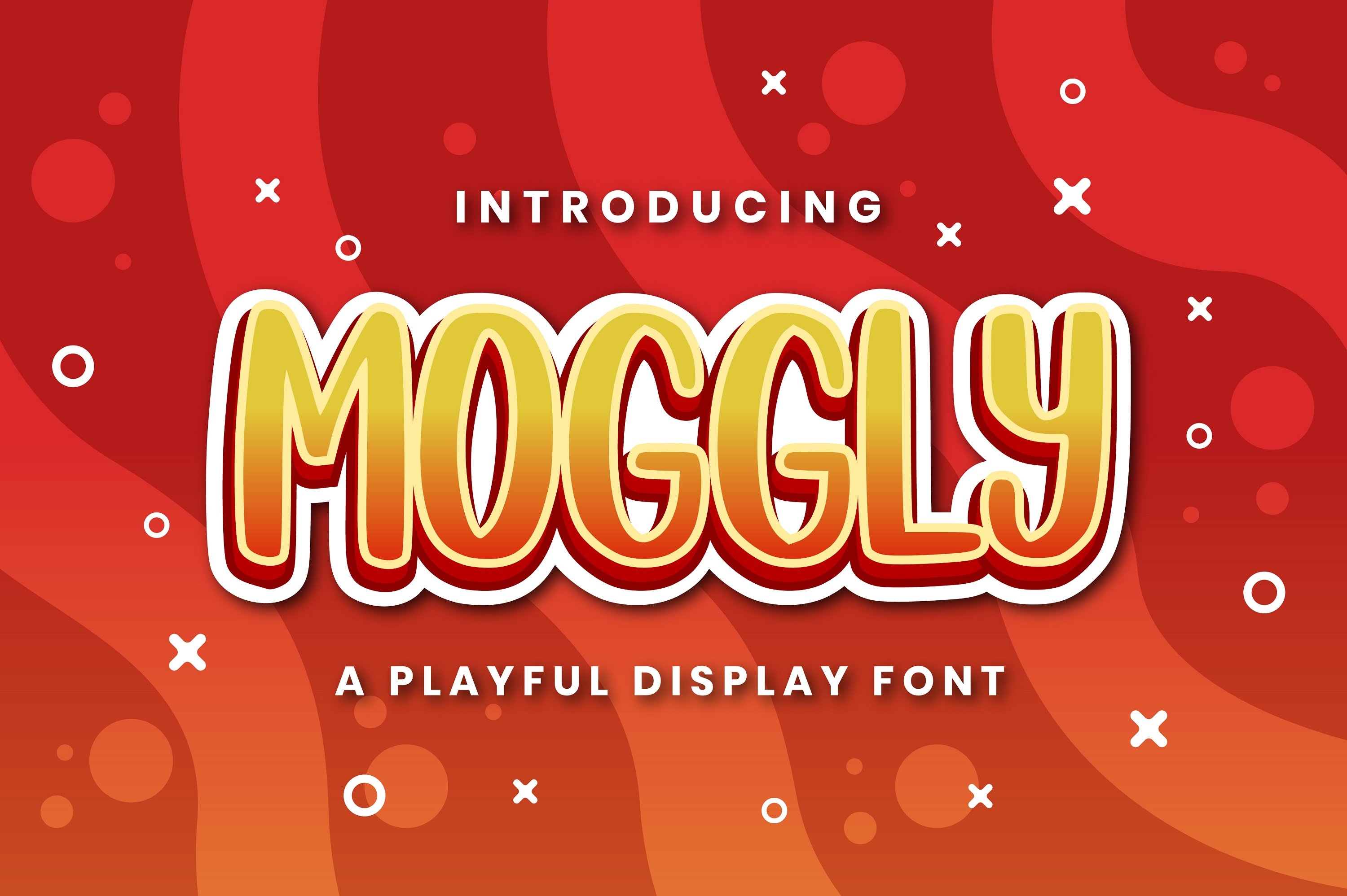 Moggly - Cute Quirky Font cover image.