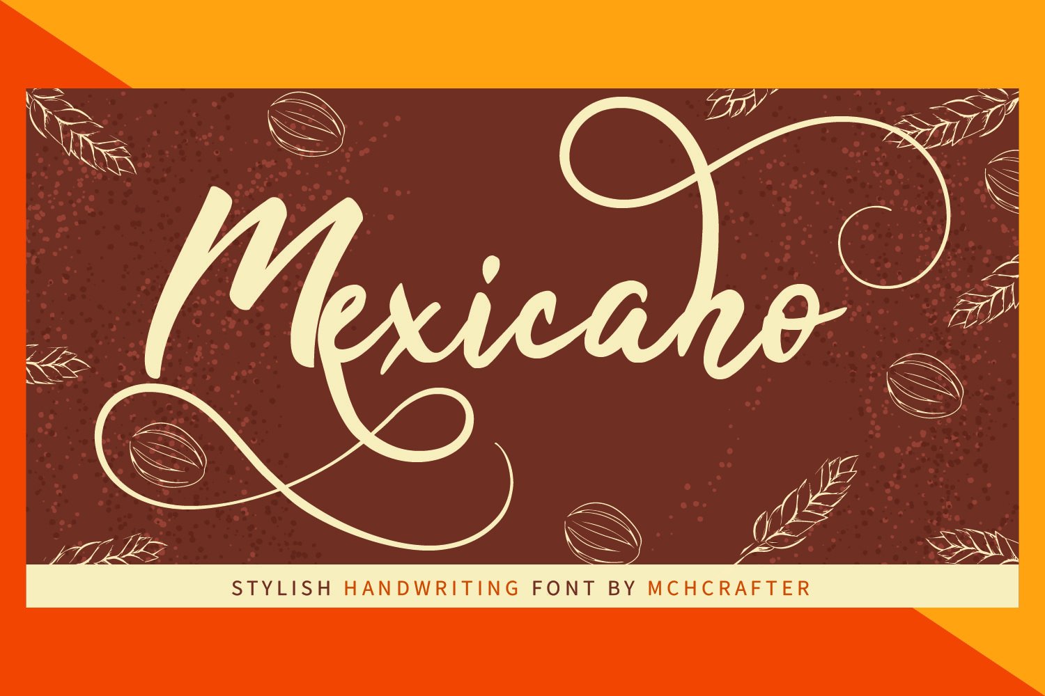 Mexicano Modern Calligraphy Typeface cover image.
