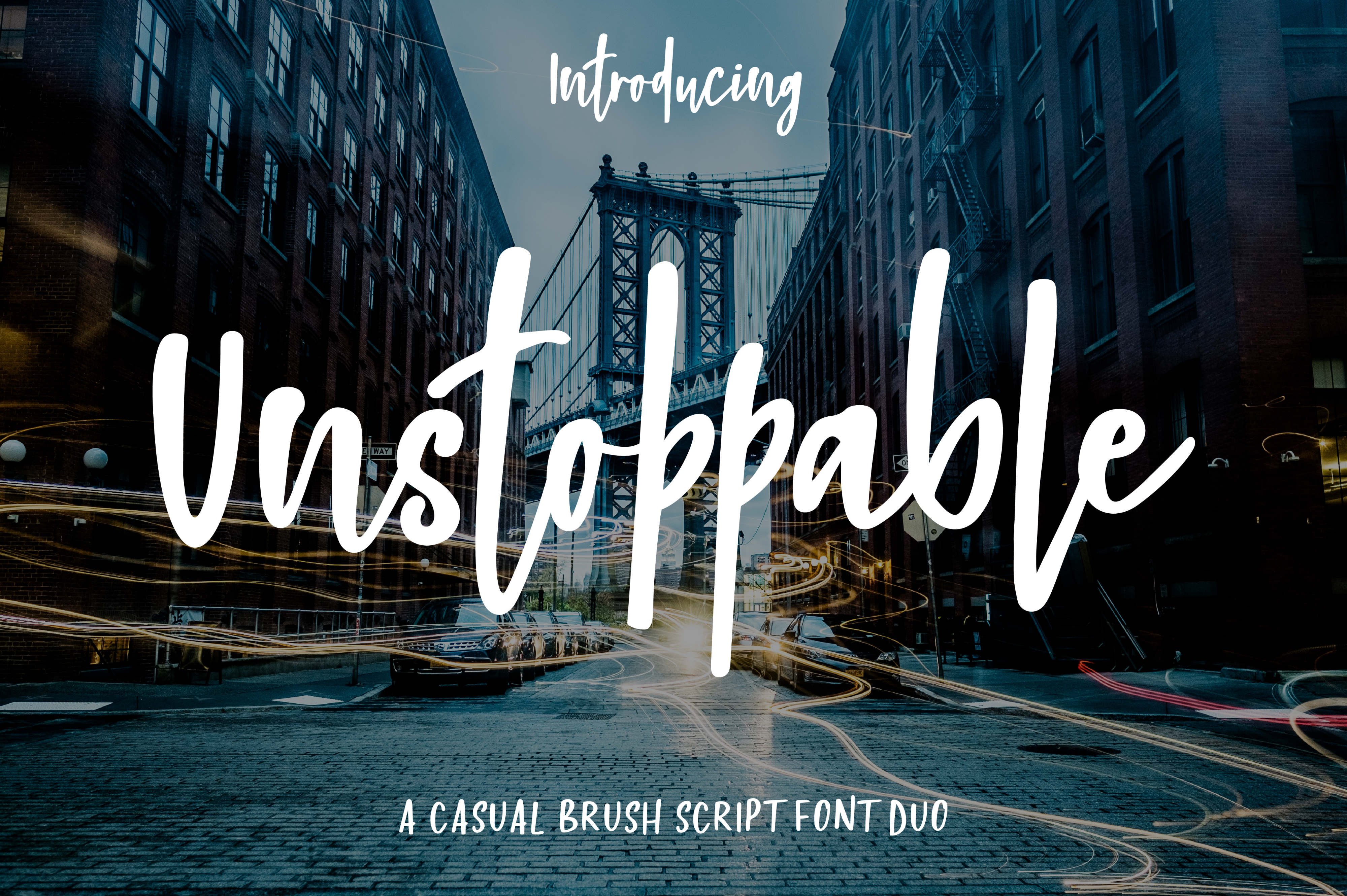 Unstoppable Font Duo cover image.