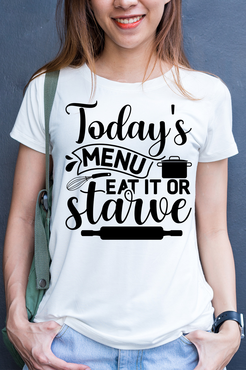 cooking - Today\\\'s menu eat it or starve pinterest preview image.