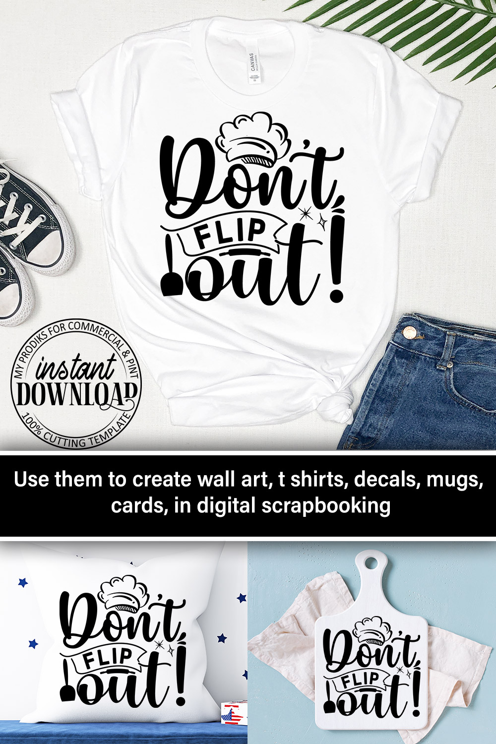 Don\'t flip out! pinterest preview image.