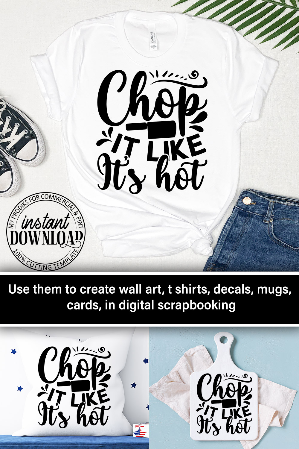 cooking - Chop it like it\\\'s hot pinterest preview image.