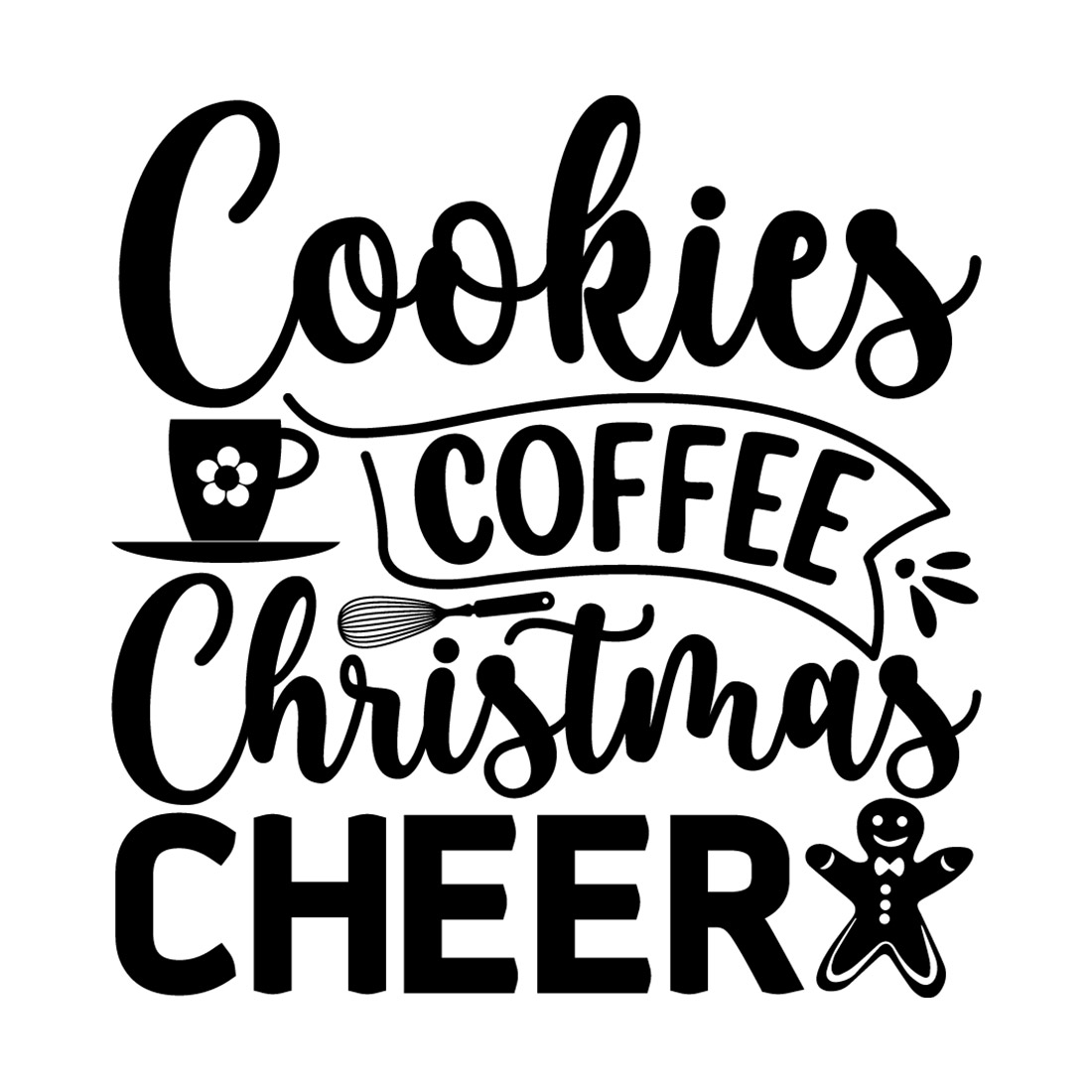 cooking - Cookies coffee Christmas cheer preview image.