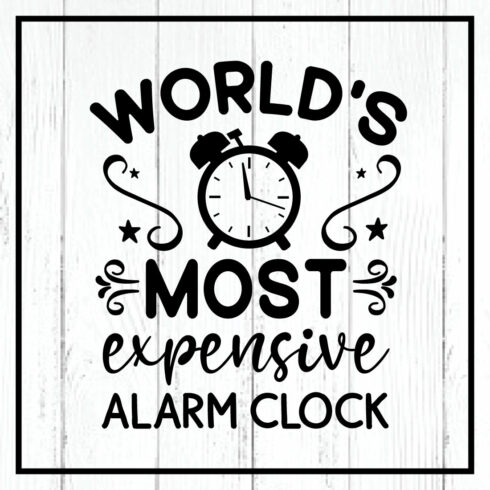 world\\\'s most expensive alarm clock svg cover image.