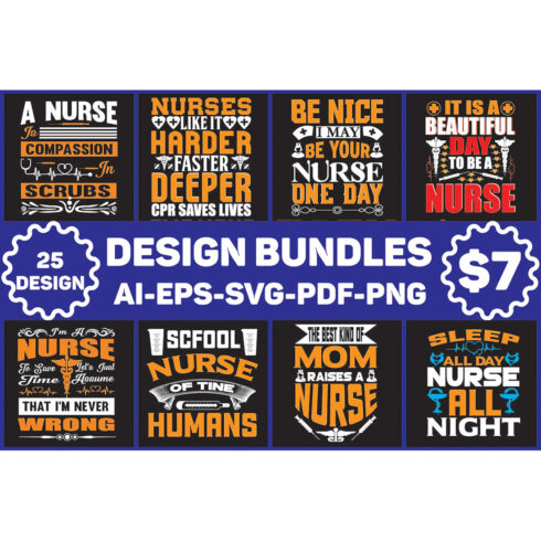 Nurse Design Bundle cover image.