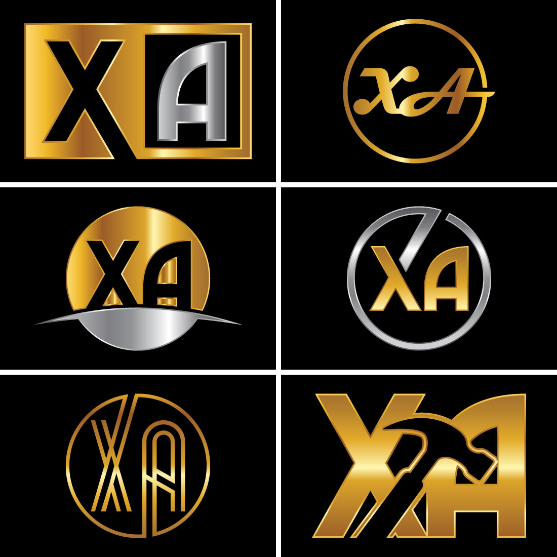 Initial Letter X A Logo Design Vector Template Graphic Alphabet Symbol For Corporate Business Identity cover image.