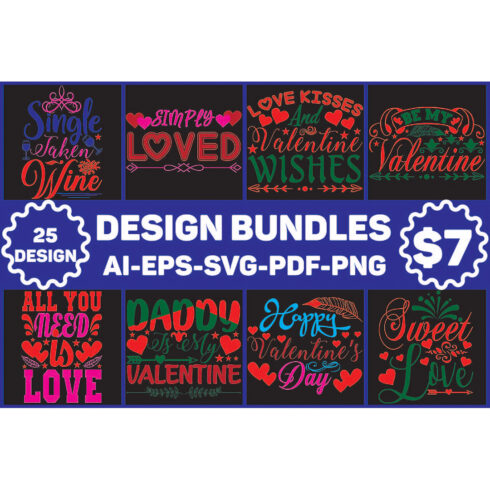 Valentine Designs Bundle cover image.