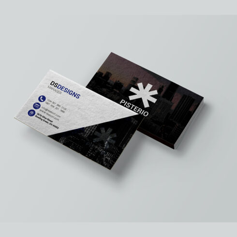 Modern and professional business card design in just 6$ cover image.