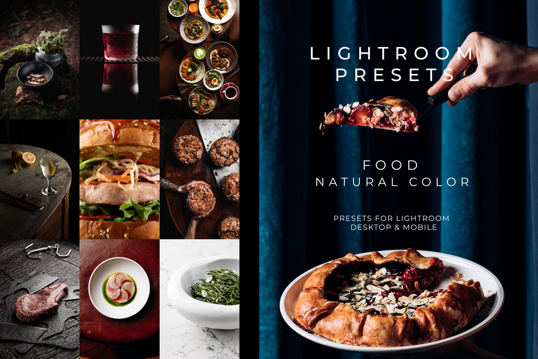 FOOD NATURAL  / 2 LR Presets Packcover image.