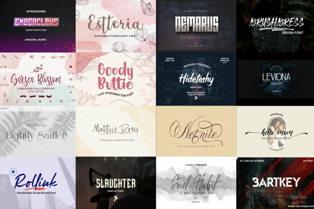 Super Ultimate Premium Bundle Font – MasterBundles