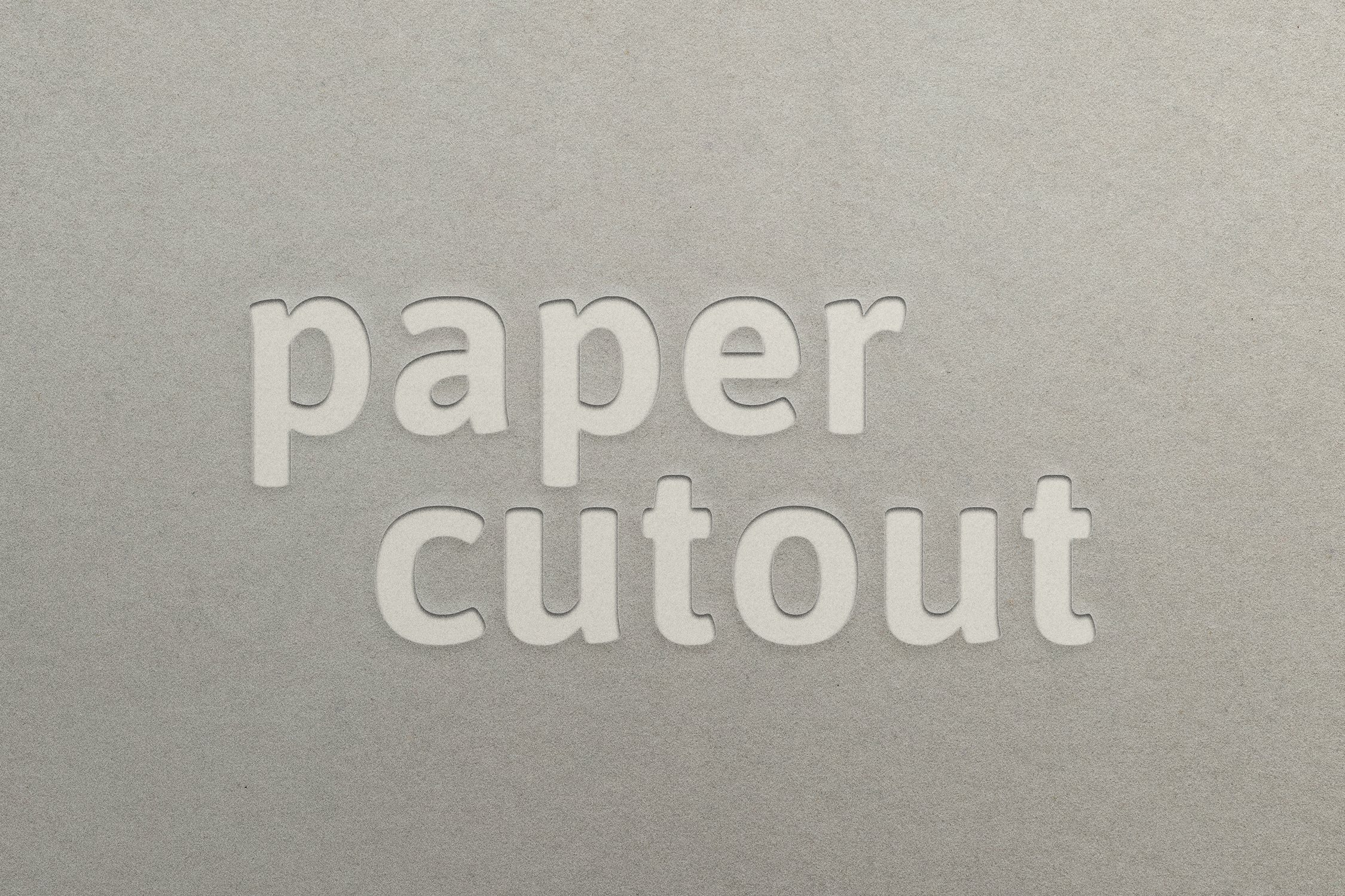 Paper Cutout Text Effectcover image.