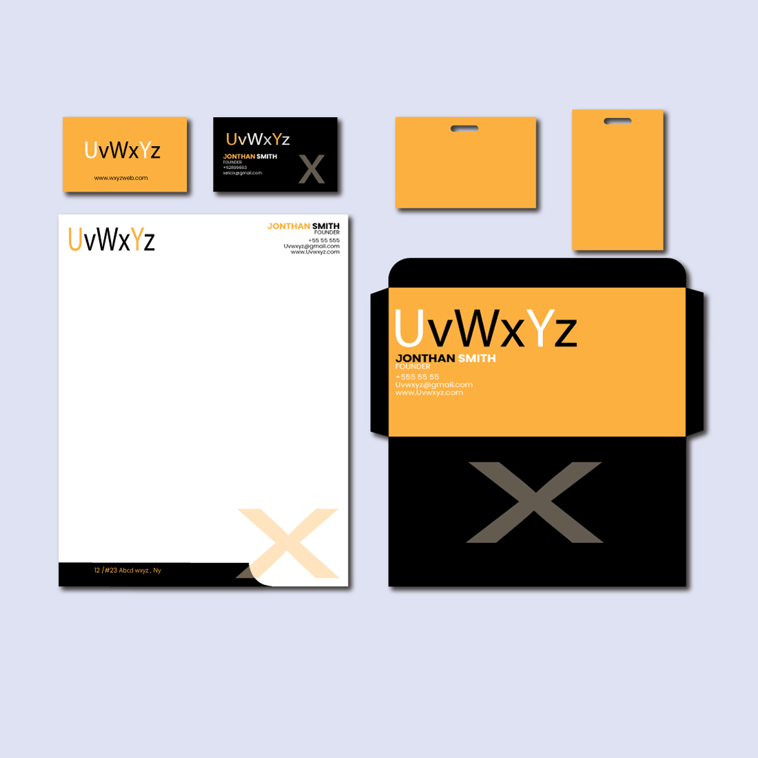 Stationary Template Design MasterBundles