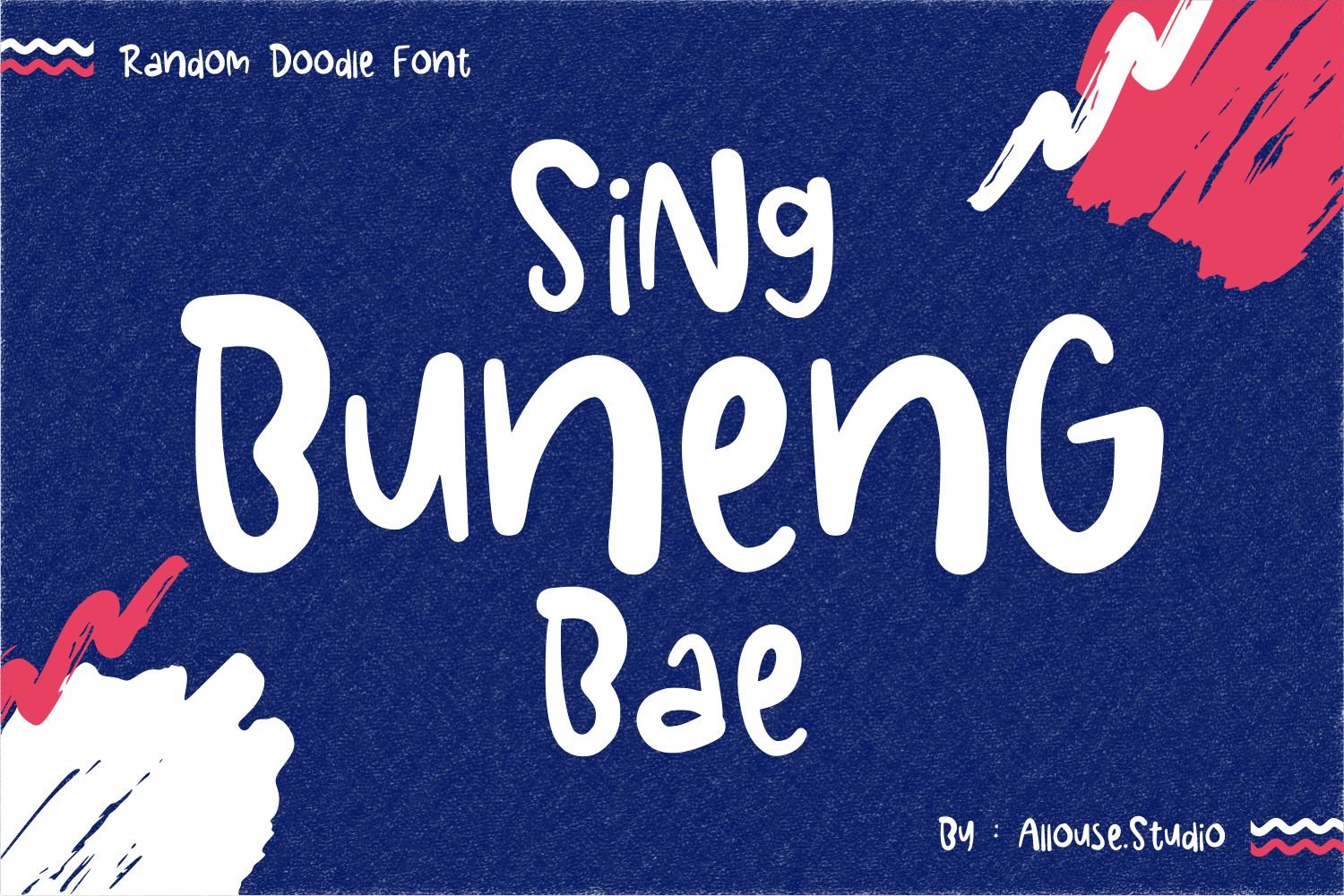 Sing Buneng Bae Font cover image.