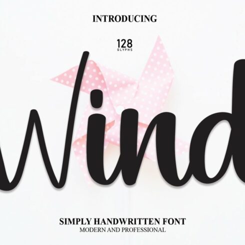 Wind | Script Font cover image.